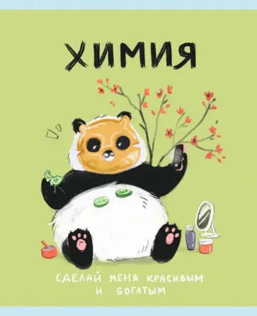 Тетрадь предметная Панда. Химия, 48 листов Тетрадь предметная Панда. Химия, 48 листов обложка книги