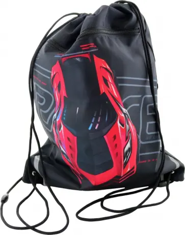 Мешок для сменной обуви Суперкар обложка книги