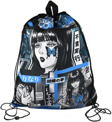 Мешок для сменной обуви Герои аниме обложка книги