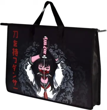 Папка для чертежей и рисунков пластиковая Танец с катаной, А3 обложка книги