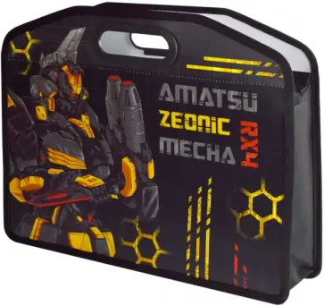 Папка для школьных тетрадей пластиковая Роботы, А4 обложка книги