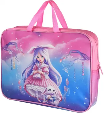 Папка для школьных тетрадей Алиса, А4 обложка книги