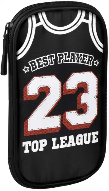 Пенал школьный Игрок, черный обложка книги