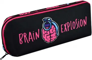 Пенал школьный Взрыв мозга обложка книги