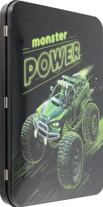 Пенал-органайзер Монстр-трак обложка книги