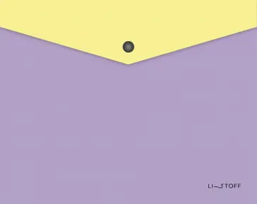 Папка-конверт на кнопке Colour Duet 2, А5 Папка-конверт на кнопке Colour Duet 2, А5 обложка книги