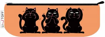 Пенал-косметичка День кота обложка книги