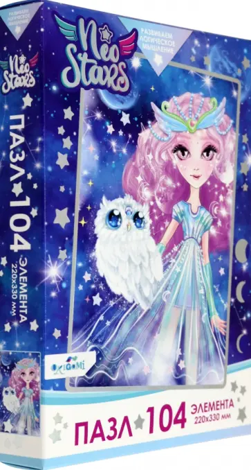 Пазл-104 Neo Stars. Луна Пазл-104 Neo Stars. Луна обложка книги