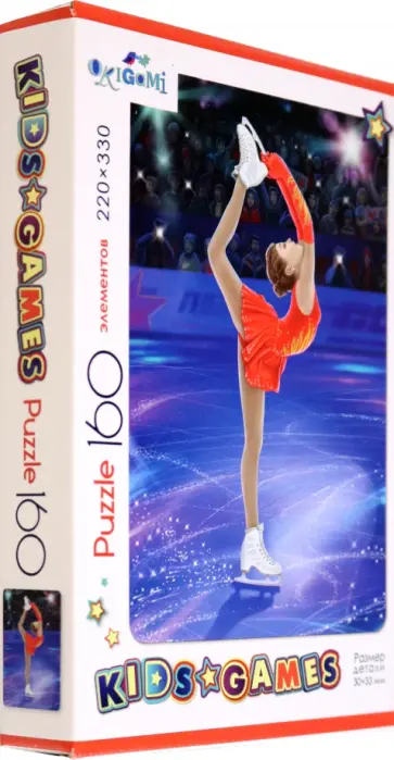 Пазл-160 Спорт. Фигуристка Пазл-160 Спорт. Фигуристка обложка книги