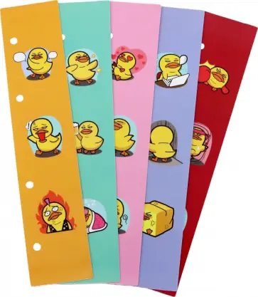 Закладки картонные Утиные истории, 5 штук Закладки картонные Утиные истории, 5 штук обложка книги