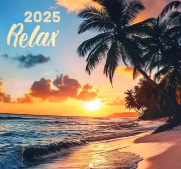 Календарь на 2025 год Релакс Календарь на 2025 год Релакс обложка книги
