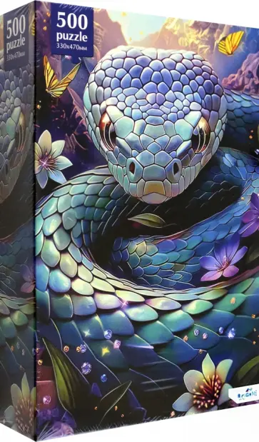 Пазл-500 Металлическая змея обложка книги