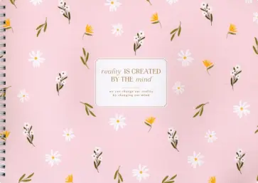 Альбом для рисования April, 40 листов, А4, розовый обложка книги