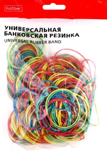Резинка банковская цветная, 50 мм х 80 мм, 200 гр Резинка банковская цветная, 50 мм х 80 мм, 200 гр обложка книги