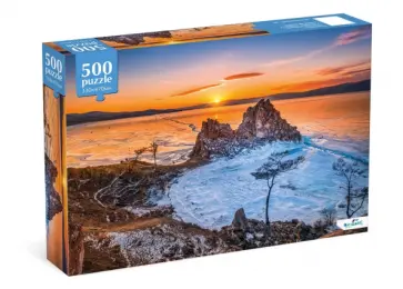 Пазл-500 Байкал на закате обложка книги