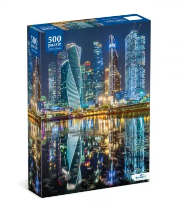 Пазл-500 Небоскребы Москва-Сити обложка книги