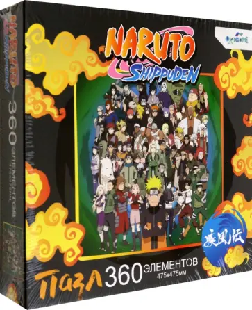 Пазл-360 Naruto, Война Шиноби обложка книги