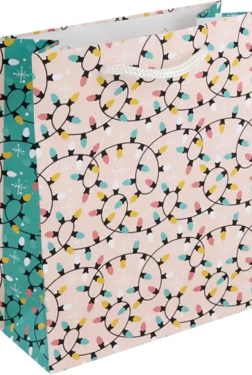 Пакет подарочный Лампочки обложка книги