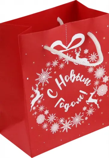 Пакет подарочный С Новым годом! Пакет подарочный С Новым годом! обложка книги
