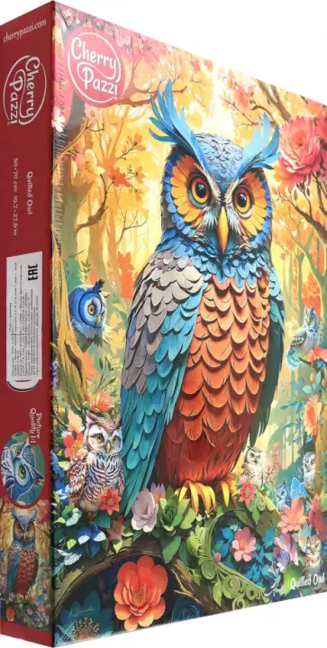 Puzzle-1000 Разноцветная сова Puzzle-1000 Разноцветная сова обложка книги