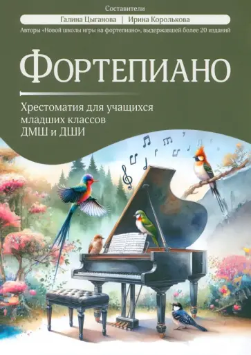 Фортепиано. Хрестоматия для учащихся младших классов ДМШ и ДШИ обложка книги