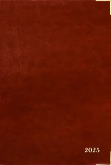 Ежедневник датированный на 2025 год Сариф. Коричневый, 176 листов, А5 Ежедневник датированный на 2025 год Сариф. Коричневый, 176 листов, А5 обложка книги