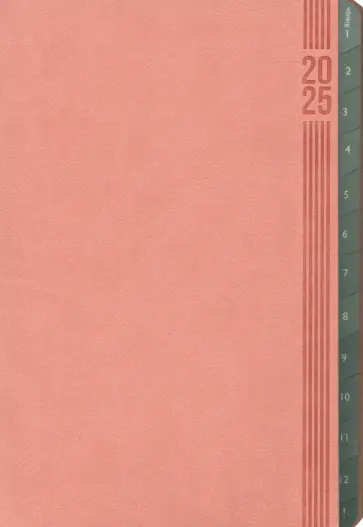 Еженедельник датированный на 2025 год Буйвол. Розовый, 80 листов, А5 Еженедельник датированный на 2025 год Буйвол. Розовый, 80 листов, А5 обложка книги