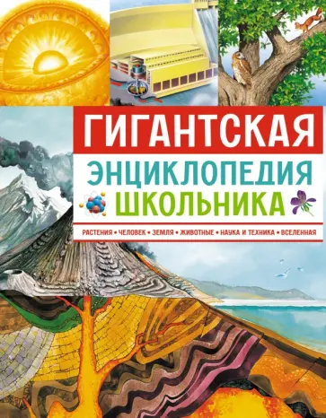 Гигантская энциклопедия школьника обложка книги