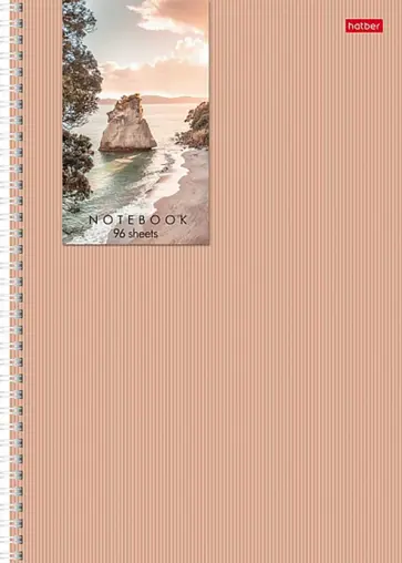 Тетрадь Прикосновение к природе, А4, 96 листов, клетка, в ассортименте обложка книги