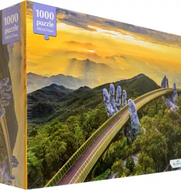 Пазл-1000 Мост "Руки Бога", Вьетнам обложка книги