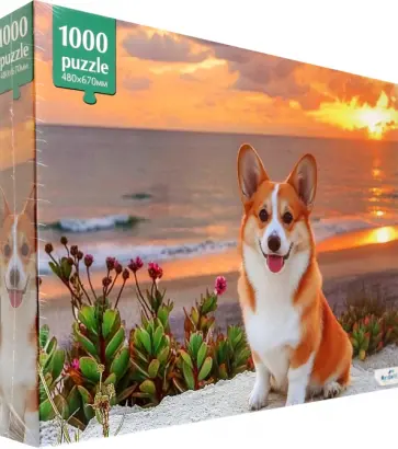 Пазл-1000 Коржик и море обложка книги