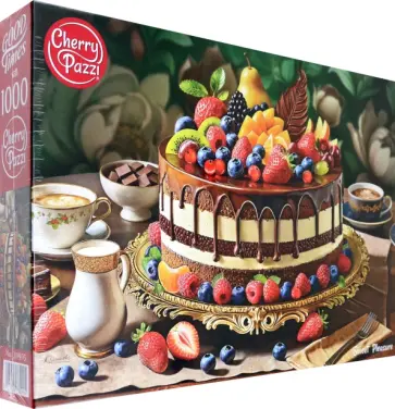 Puzzle-1000 Торт с фруктами Puzzle-1000 Торт с фруктами обложка книги