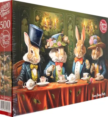 Puzzle-500 Вечеринка кроликов обложка книги