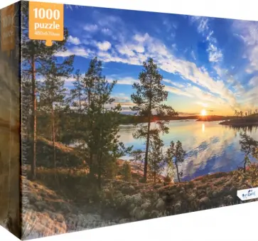 Пазл-1000 Восход над Ладогой обложка книги