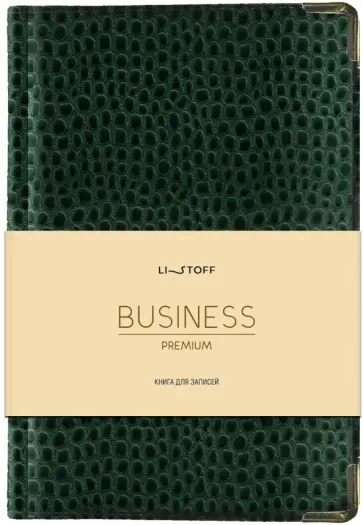 Книга для записей Lizard. Зеленый, 80 листов, А5, клетка Книга для записей Lizard. Зеленый, 80 листов, А5, клетка обложка книги