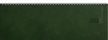 Планинг датированный на 2025 год Silver Classic. Зеленый, 56 листов обложка книги