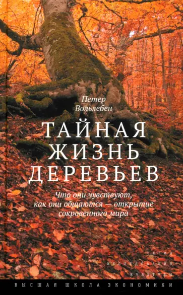Петер Вольлебен - Тайная жизнь деревьев. Что они чувствуют, как они общаются — открытие сокровенного мира обложка книги