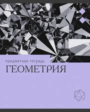 Тетрадь предметная Эрудиция. Геометрия, 36 листов Тетрадь предметная Эрудиция. Геометрия, 36 листов обложка книги