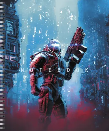 Тетрадь Survivors, 80 листов, клетка, в ассортименте обложка книги