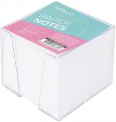 Блок для записей в подставке, 9х9х9 см Блок для записей в подставке, 9х9х9 см обложка книги