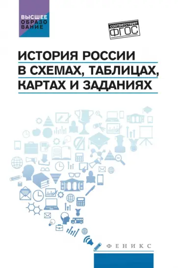 Касьянов, Шаповалов - История России в схемах, таблицах, картах и заданиях. ФГОС обложка книги