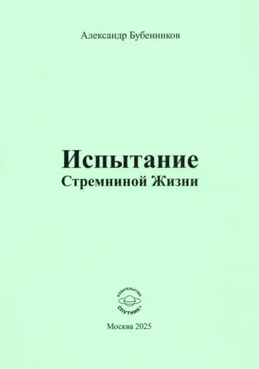 Александр Бубенников - Испытание Стремниной Жизни Александр Бубенников - Испытание Стремниной Жизни обложка книги