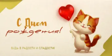 Конверт для денег С Днем рождения! Конверт для денег С Днем рождения! обложка книги