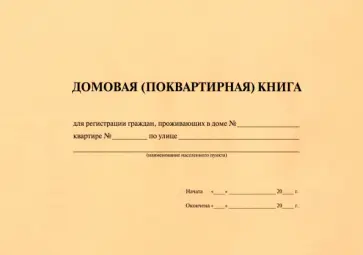 Домовая книга Домовая книга обложка книги