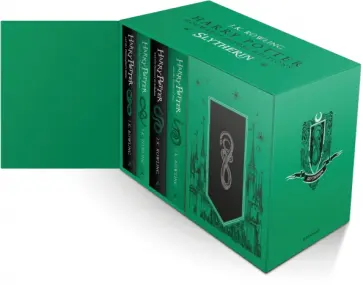 Joanne Rowling - Harry Potter. Slytherin House Editions Hardback Box Set обложка книги