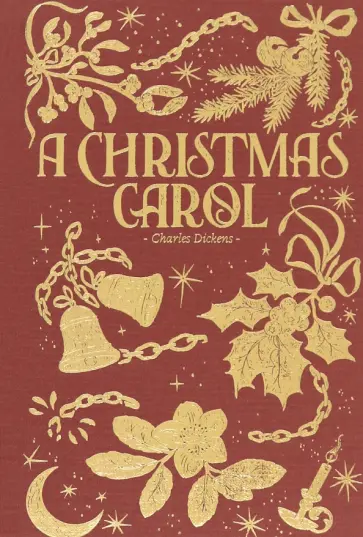 Charles Dickens - A Christmas Carol обложка книги