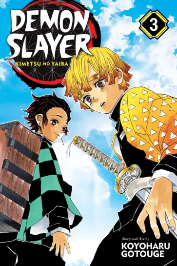 Koyoharu Gotouge - Demon Slayer: Kimetsu no Yaiba. Volume 3 обложка книги