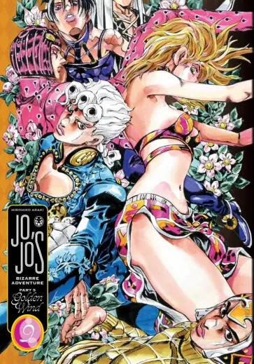 Hirohiko Araki - JoJo's Bizarre Adventure. Part 5. Golden Wind. Volume 9 обложка книги