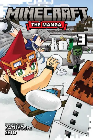 Kazuyoshi Seto - Minecraft: The Manga. Volume 3 обложка книги