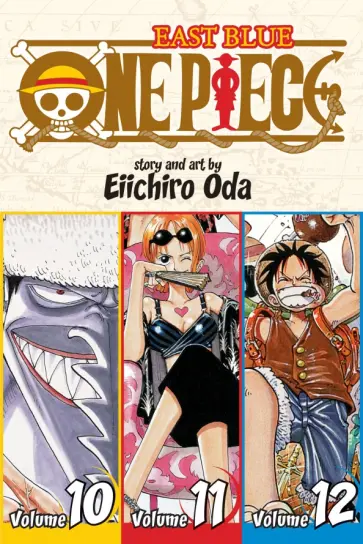 Eiichiro Oda - One Piece. Omnibus Edition. Volume 4 обложка книги